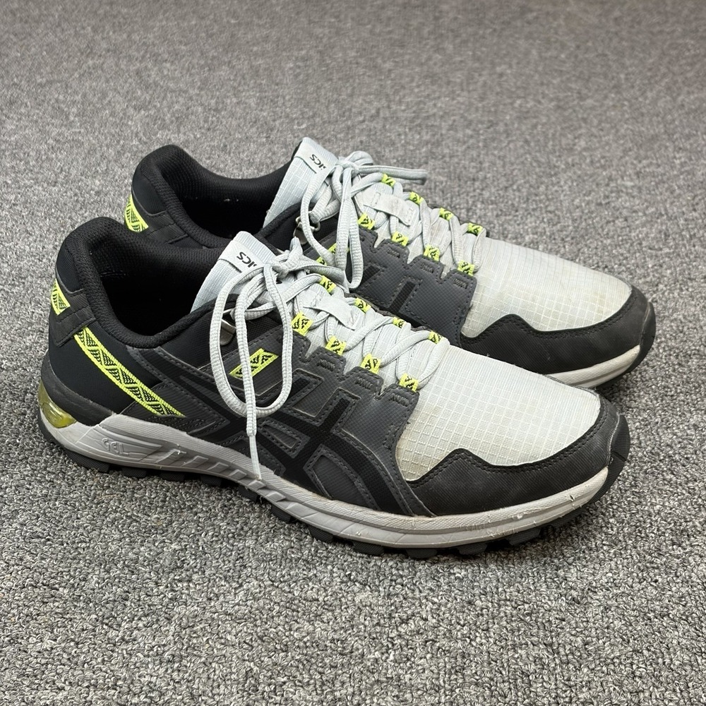 ASICS Gel-Citrek Running Shoes Mens 10.5 Piedmont Grey/Black Athletic Sneakers